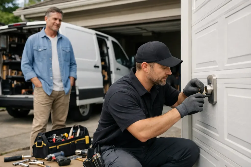 Garage Door Lock Replacement: When to Act