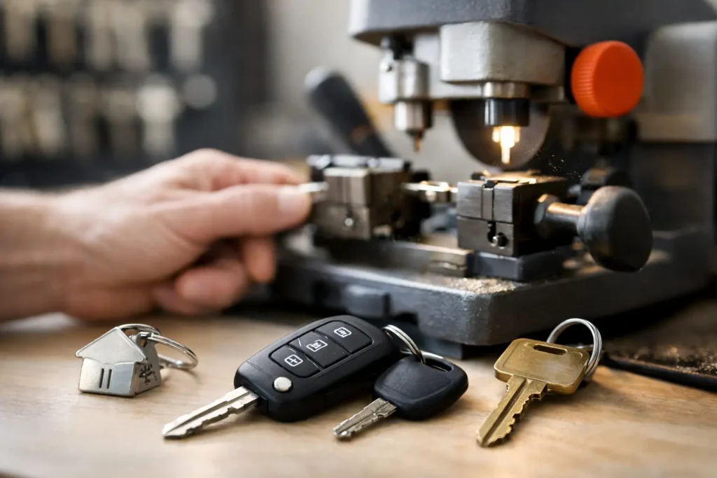 Key Cutting Aldershot for Homes, Cars and Work