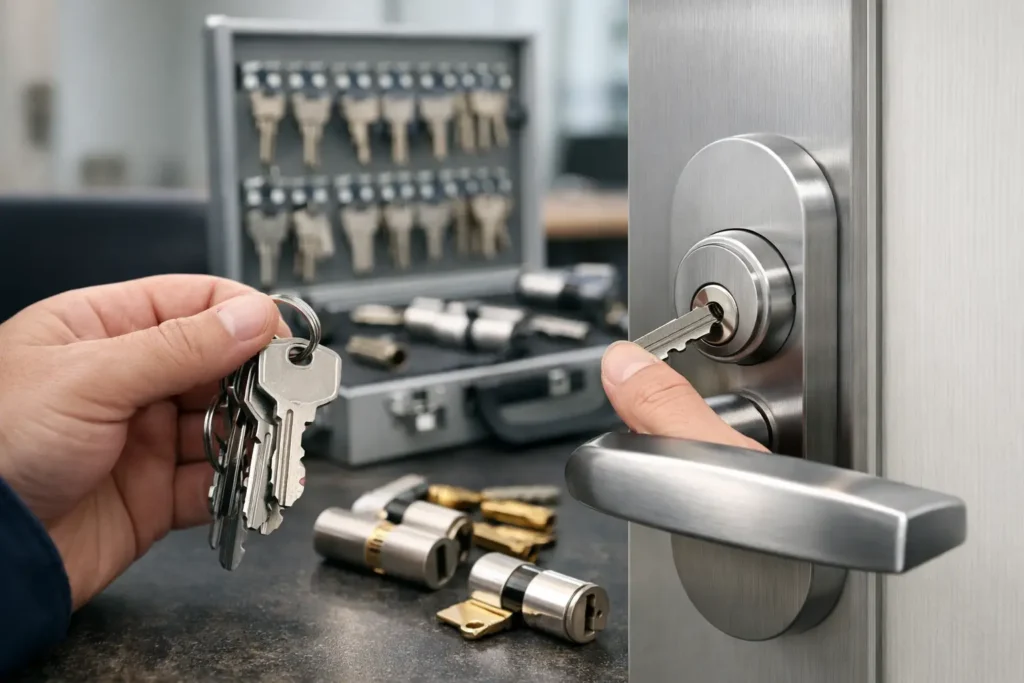 Master Key System Installation for Safer Premises